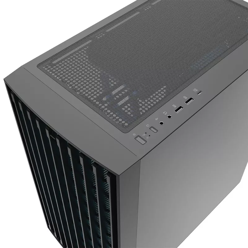 MODECOM BREEZE ARGB Flow MIDI kompiuterio korpusas USB 3.0 x 2, USB-C