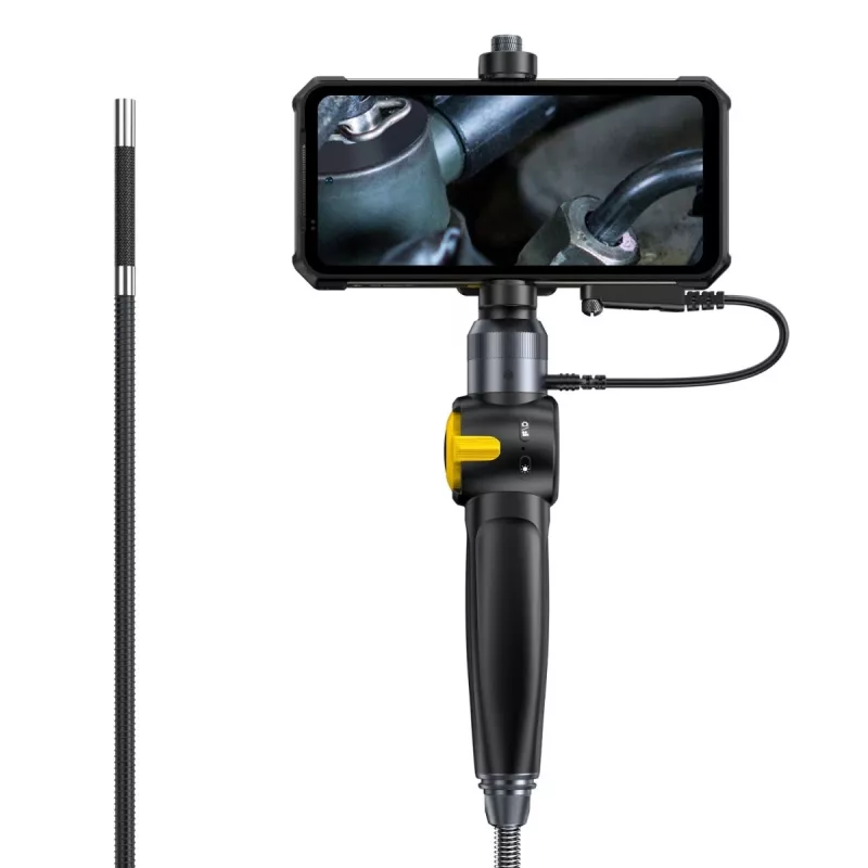 Endoskopas UleFone EC03 1080P su vandeniui atspariu lanksčiu kabeliu, modelis UF-EC03