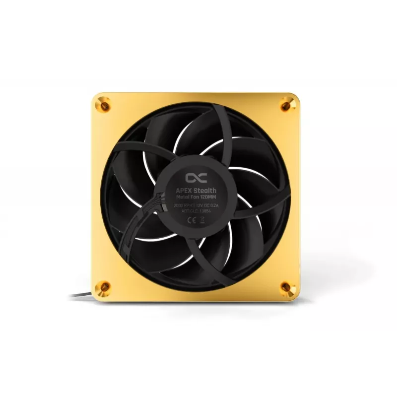 Ventiliatoriaus modulis Alphacool 13854 Plastmasinis Juodas Auksinis 12V 320g