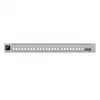Tinklo jungiklis Ubiquiti UniFi ECS-24-POE – valdomas L2/L3, 24× 10G RJ-45, PoE, 1U, pilka