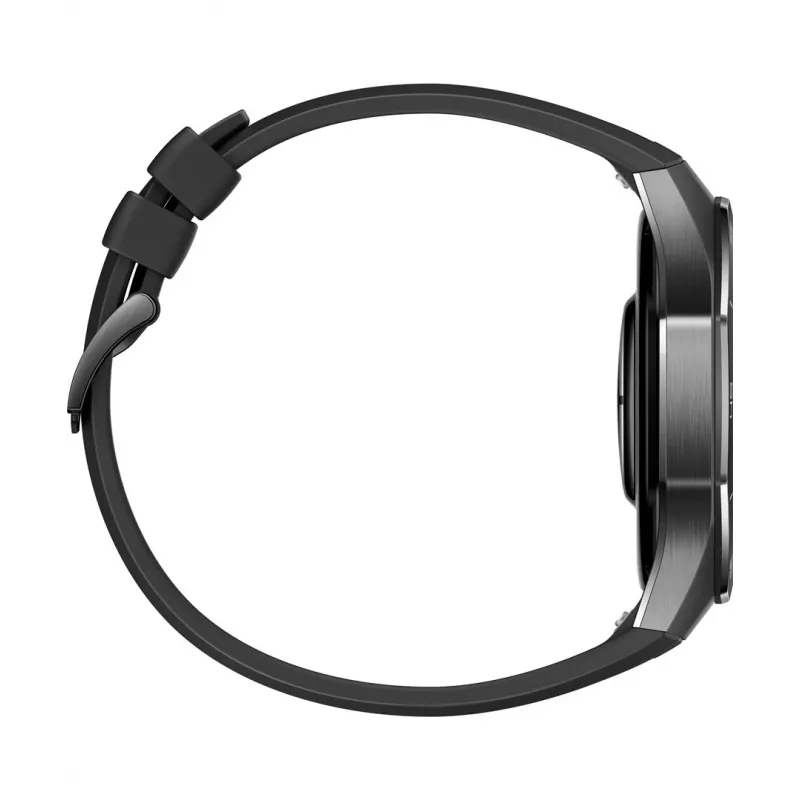Išmanusis laikrodis HUAWEI WATCH GT5 Pro 46 mm — 1,43 colio AMOLED, GPS, 524 mAh, titano korpusas, juodas dirželis