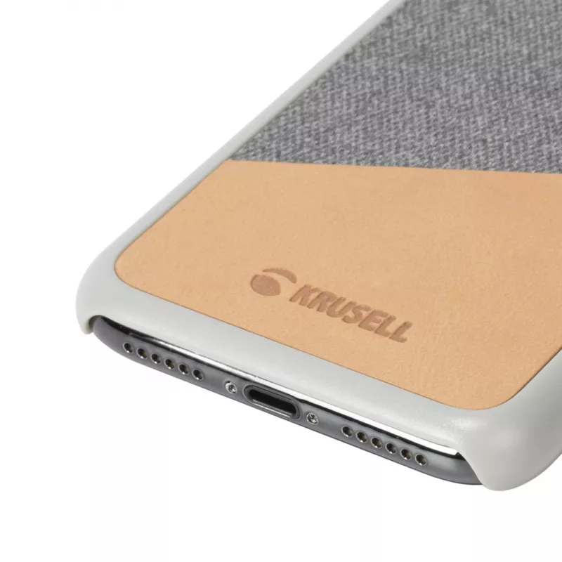 Krusell Tanum dėklas iPhone XS Max 16,5 cm smėlinis