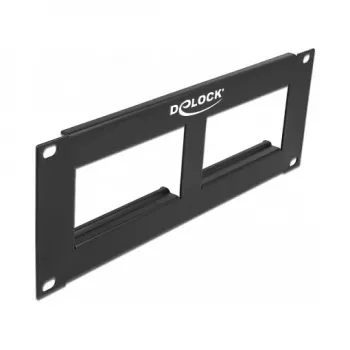 Patch panel DeLOCK Easy 45 10 inch 2U juodas