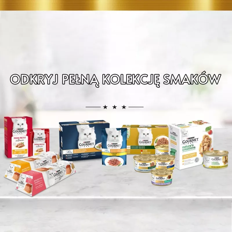 GOURMET Gold Jautiena – šlapias ėdalas katėms – 85 g