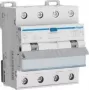 Hager ADX440D diferencialinis automatinis jungiklis 4P 10kA B-40A 30mA A tipas