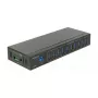 USB mazgas DeLOCK 63919, 10 prievadų, USB 3.2 Gen 1, metalinis korpusas