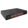 Tinklo jungiklis QOLTEC Gigabit Ethernet PoE 24xRJ45 2xSFP