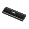 Išorinis SSD korpusas IBOX HD-07, 1x M.2 diskui, USB 3.2 Gen 2 (10 Gbit/s), USB-C, juodas