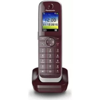Panasonic KX-TGJA30EX Bordo spalvos DECT belaidis telefono ragelis