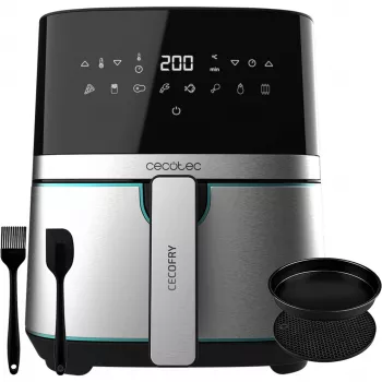 CECOTEC Cecofry Full Inox Pro 5500 Pro stalviršinė gruzdintuvė su priedais