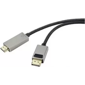 RF-4995156 DisplayPort–HDMI jungiamasis laidas [1x Kištukas – 1x HDMI Kištukas] (RF-4995156)