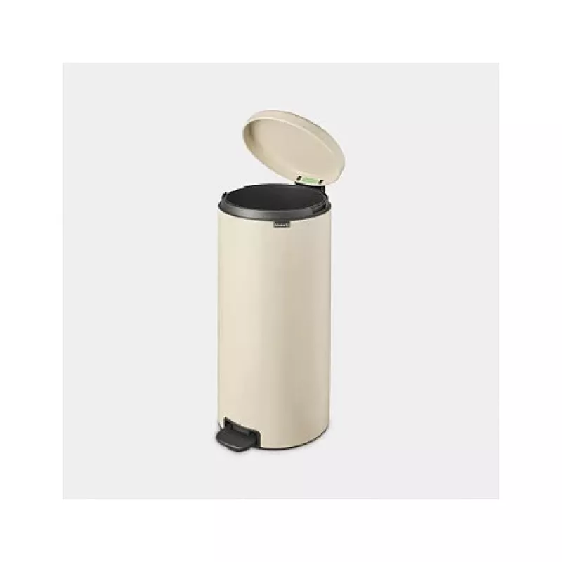 Brabantia NewIcon 30 L apvali smėlio spalvos šiukšliadėžė