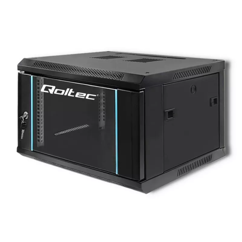 19 colių stelažo spinta QOLTEC 54465 plieninė 12U