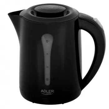 Adler AD 1244 elektrinis virdulys 1850 W 2,5 l juodas