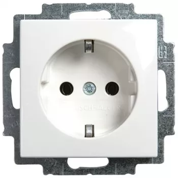 BUSCH JAEGER BJ 20 EUC-914 BULK Bulk Pack 100 vnt. SCHUKO® kištukiniai lizdai Busch-balanc