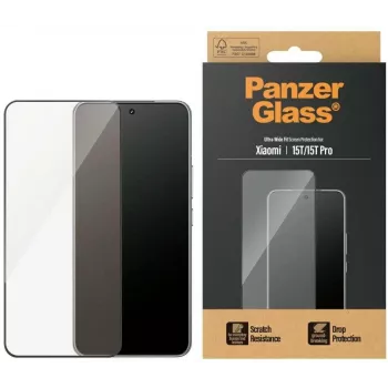 PanzerGlass ekrano apsauga | Xiaomi 15T/15T Pro | Skaidri | Ultra-Wide Fit