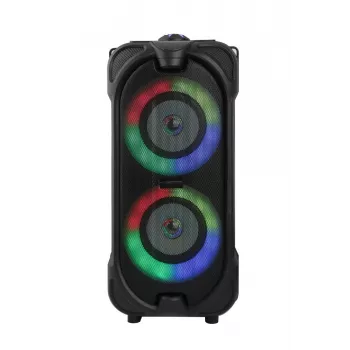 Belaidis garsiakalbis Esperanza EP157 BT FM LED RGB, 10W, juodas