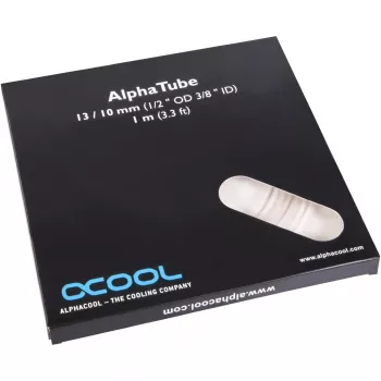 Alphacool 17494 Skaidrus PVC vamzdelis 1,3 cm skersmuo 100 cm ilgio