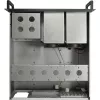 INTER-TECH IPC 4U-4508 Black 4U serverinis/kompiuterio korpusas, montuojamas į stelažą