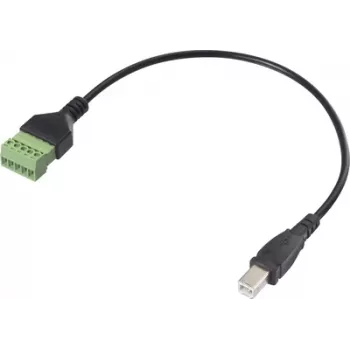 Renkforce USB 2.0 adapterio laidas [1x 2.0 kištukas B - 1x gnybtų jungtis] RF-6443964 30 cm
