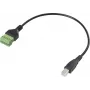 Renkforce USB 2.0 adapterio laidas [1x 2.0 kištukas B - 1x gnybtų jungtis] RF-6443964 30 cm