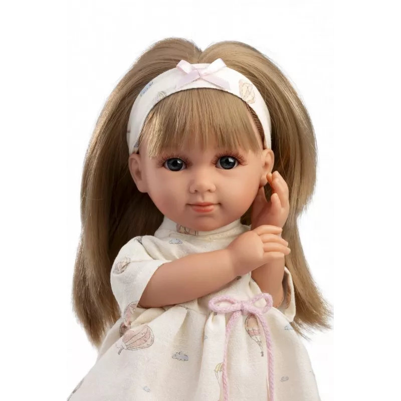 Lėlė Llorens Elena 35 cm – realistiniai bruožai, minkštas kūnas
