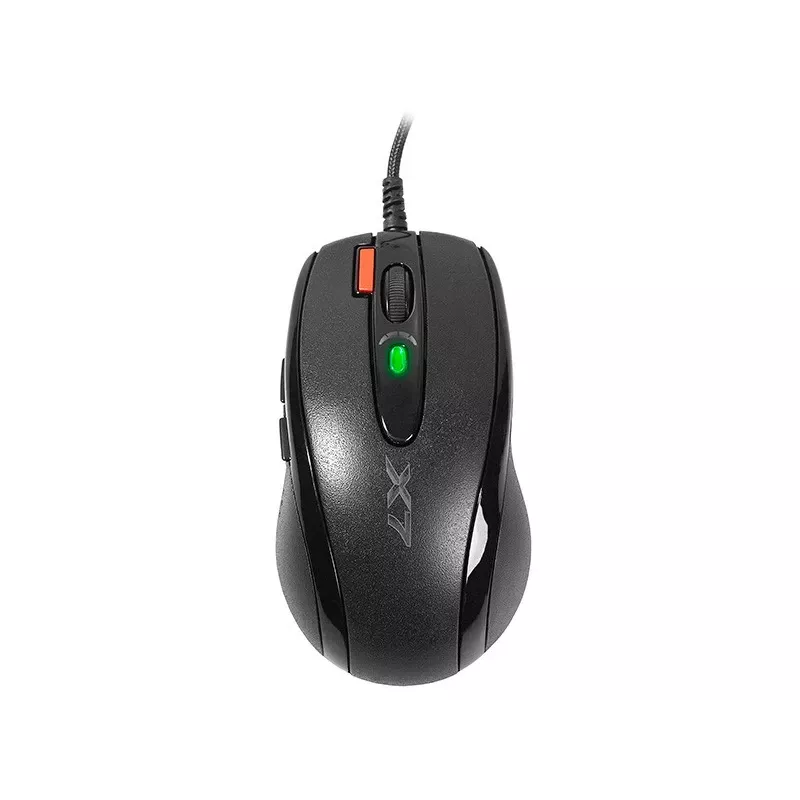 Žaidimų pelė A4Tech X-7120 USB Type-A ambidekstrinė 2000 DPI, 3 ms, laidinė, juoda