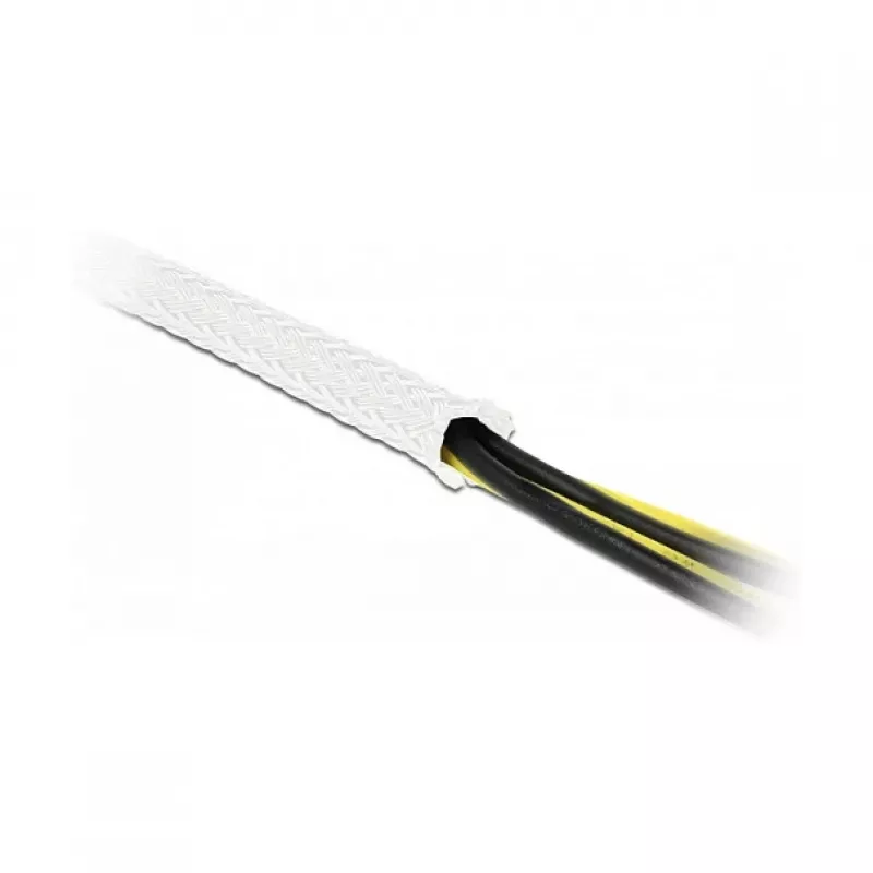 Pintas kabelių movimas DeLOCK 20806 10 m x 25 mm baltas