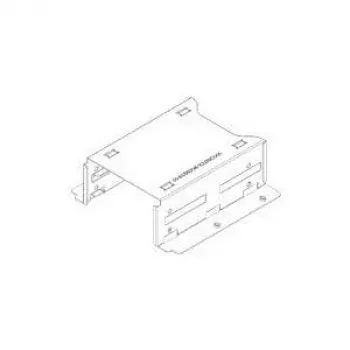 Nešiklio plokštė Supermicro MCP-220-00044-0N 2,5 colio sidabrinė