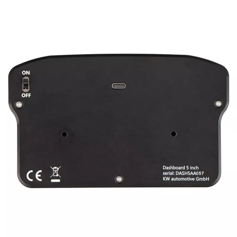 Ascher Racing 5 colių prietaisų skydelio panelė 76080029 sim lenktynių vairavimui
