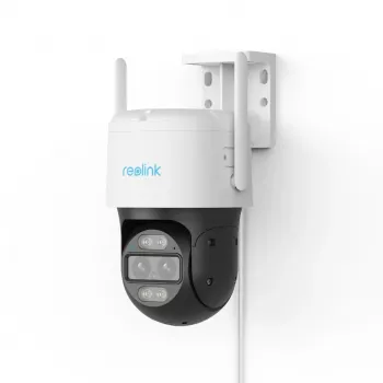 IP apsaugos kamera Reolink TrackMix Series G765 HD — 4 MP, 2560×1440, 6x optinis priartinimas, motorizuotas AF, naktinis matymas 30 m, PoE/DC, 5100 mAh baterija, kupolinė, lauko