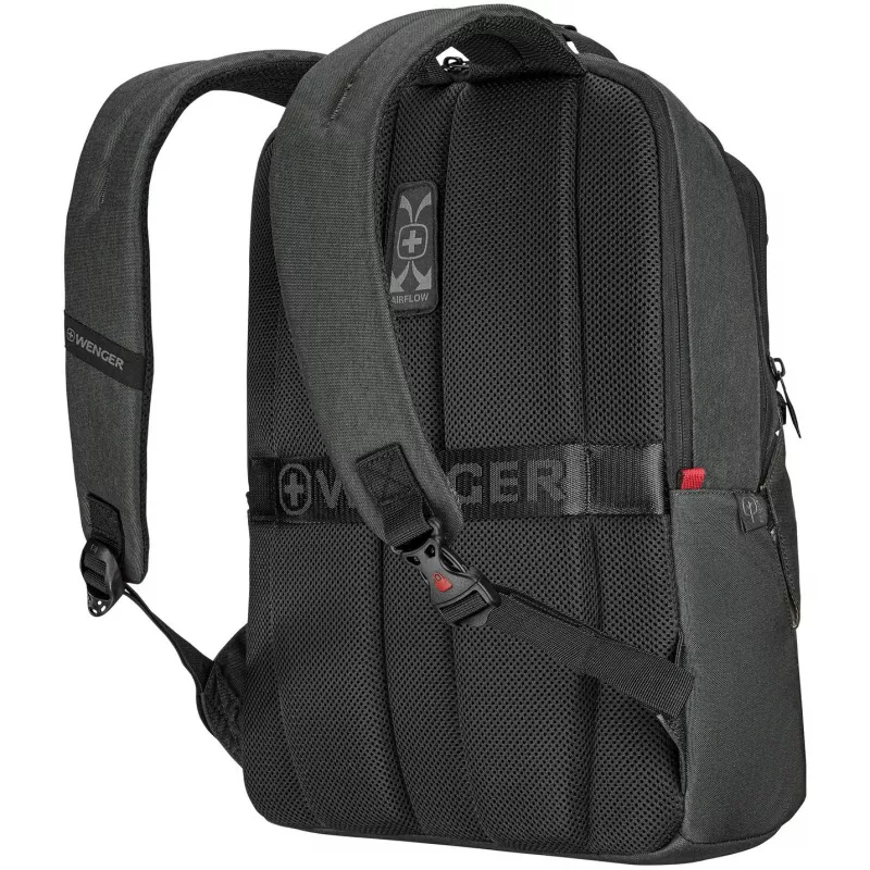 Kuprinė nešiojamam kompiuteriui WENGER MX ECO Professional 40,64 cm (16 colių) su planšetės kišene 25,4 cm (10 colių), anglies pilka