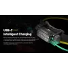 Nitecore HC70 UHE priekinė lemputė – 1600 liumenų, atspari smūgiams ir vandeniui, 0,172 kg, juoda