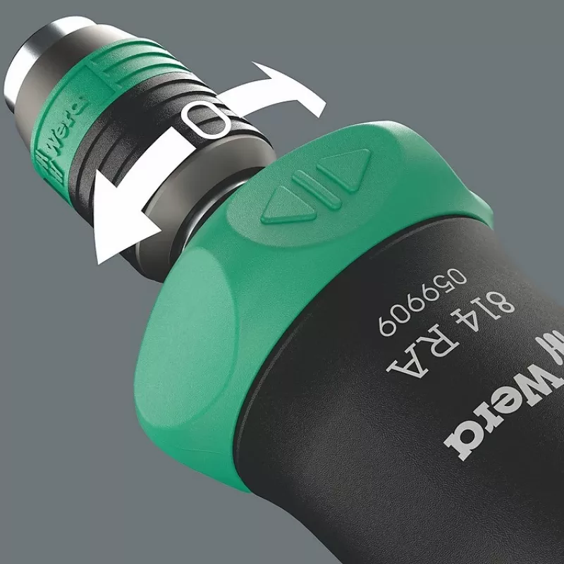 Daugiabitis atsuktuvas Wera Kraftform Kompakt Pistol RA-R 1 7 dalių
