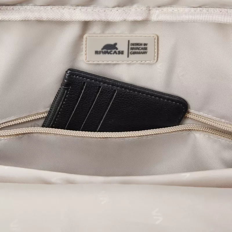 Lagaminas nešiojamam kompiuteriui Rivacase 7921, 14 colių, šviesiai pilka
