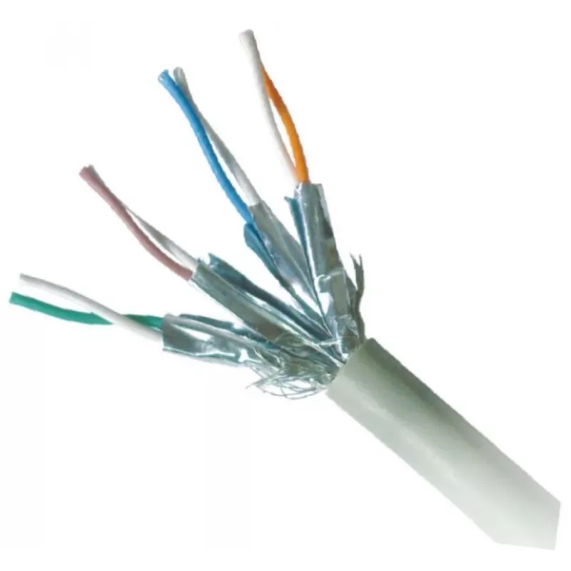 Tinklo kabelis GEMBIRD Cat6a RJ-45 S/FTP 10 m LSZH, pilkas