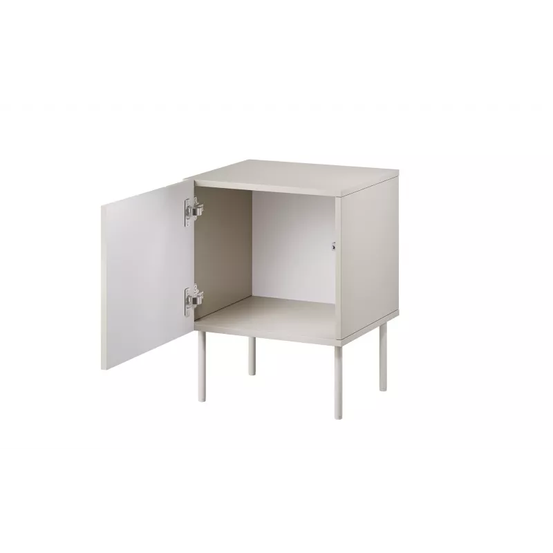 Naktinis staliukas Cama Meble ISLA 44,5x40x59 cm kashmyro matinis, MDF ir medžio drožlių plokštė, 2 vnt. komplektas
