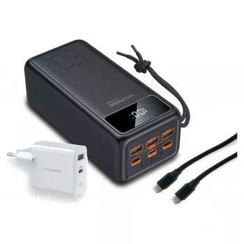 Nešiojama baterija RealPower PB-56000 PD PRO 56000 mAh