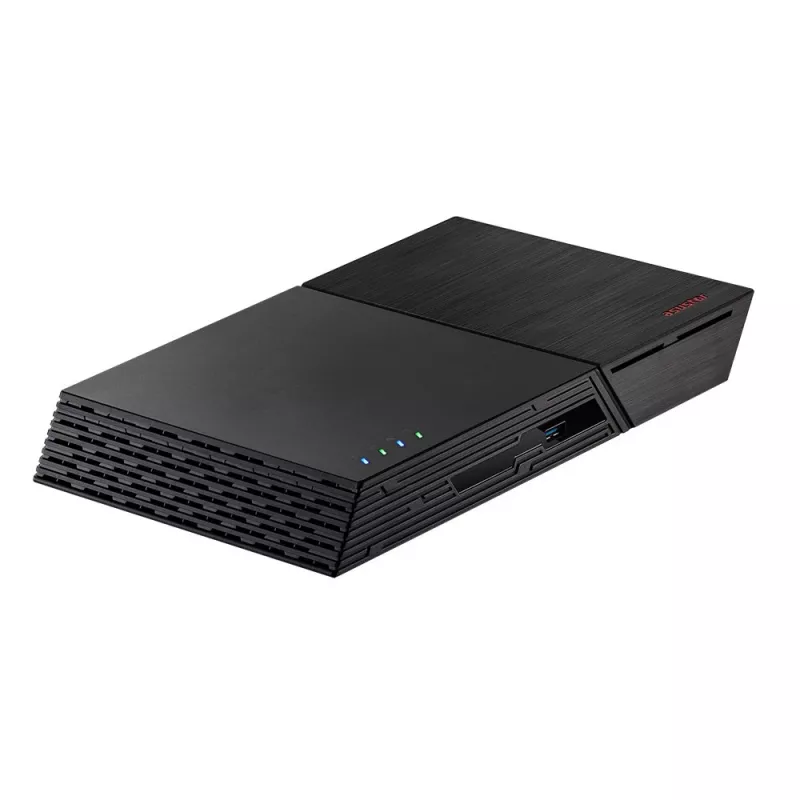 Asustor FS6712X NAS / saugojimo serveris kompaktiškas Intel® Celeron® N5105 4 GB DDR4 0 TB Juodas