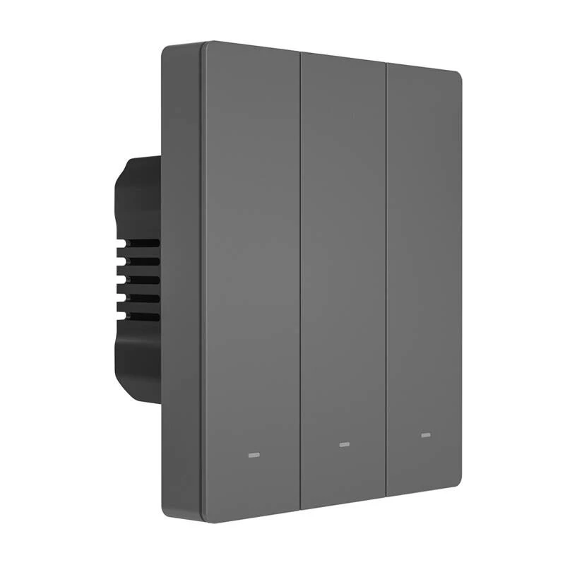Sonoff M5-3C-80 Wi‑Fi išmanusis sieninis jungiklis, 3 mygtukai