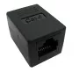 RJ-45 modulinė jungtis VALUE Cat.6 neekranuota juoda