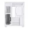 Kompiuterio korpusas DarkFlash B275 (baltas) mid-tower ATX suderinamas, priekinė sąsaja, grūdintas stiklas