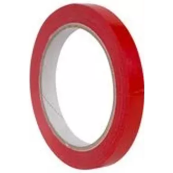 Agipa pakavimo juosta 12 mm x 66 m PVC raudona – maišelių sandarinimui, 1 vnt