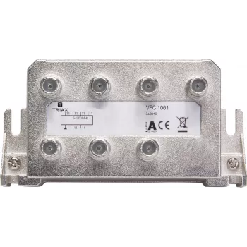 Triax VFC 1061 – Kabelinis skirstytuvas – 75 omų – 5–1218 MHz – F tipo – 135 mm – 40 mm (343016)