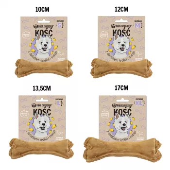 PAKA ZWIERZAKA Kaulas su triušiu ir mango M 12 cm – šunų skanėstas – 55g