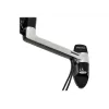 Ergotron LX HD sieninis laikiklis Swing Arm - tvirtinimo rinkinys (svyrančioji ranka, rankenėlė) televizoriui (pakreipimas ir pasukimas) - aliuminis - ekrano dydis: iki 106,7 cm (42 inch) - tvirtinimo detalės