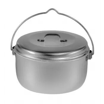 Maisto gaminimo puodas Trangia 125-2 2,5 L lengvas aliuminis, 200 mm skersmuo, 132 mm aukštis
