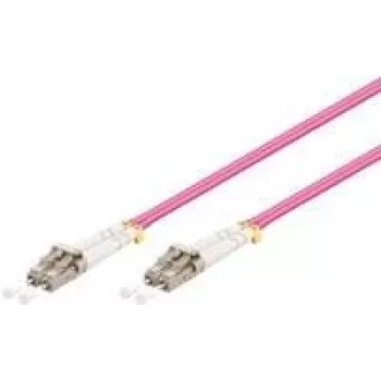 InfiniBand / šviesolaidinis kabelis Goobay 95934 1 m LC Rožinis