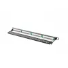 Lanberg PPU5-0024-B - pataisų skydelis - RJ-45 - Cat5, Cat5e - juodas - metalinis - montavimui į stelažą - 0.5U