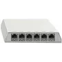 Pataisos skydelis Rutenbeck PP-ClassEA iso-6 Ap rw 6x RJ-45 gryna balta